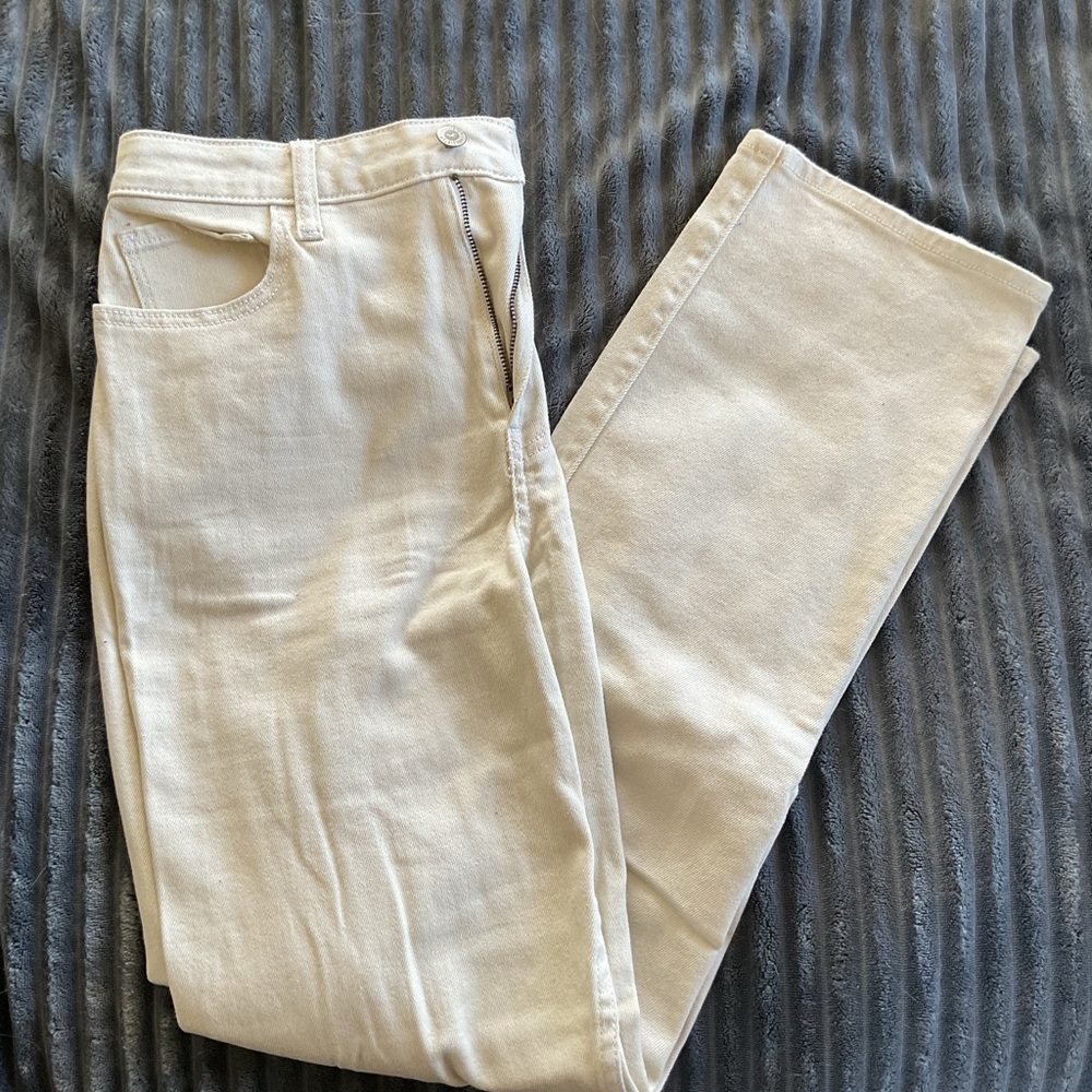 HOLLISTER women’s 90s straight leg jeans 8R NWOT vintage stretch ultra high rise